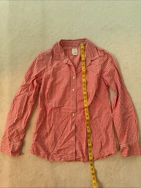 J. Crew Red & White Gingham Shirt - The Perfect Shirt